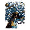 Boxerhund Starry Night