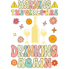 Groovy Wine Drinking