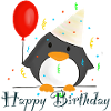 Penguin "Happy Birthday"
