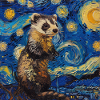 ferret, Van Gogh, gift
