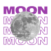 moon pink graphic