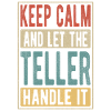 Teller Retro Geschenk