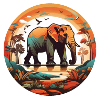 Conception d’éléphant d’Afrique