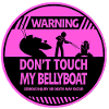 Bellyboat-Warnung