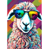 Schaf bunt