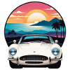 Oldtimer Sonnenuntergang