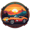 Oldtimer Sonnenuntergang