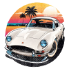 Oldtimer Sonnenuntergang