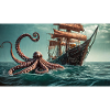 Lieux mythiques effrayants – Voilier Kraken