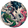 Enfant et le dragon