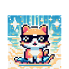 chat icone pixel
