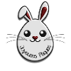 Lapin pâques mignon