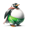Fat penguin