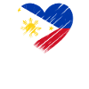 Philippines Flag Heart