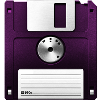 Disquette Purple