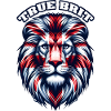Union Jack UK Flag Lion Face Great Britain King