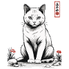 Asian Cat Cute Pet Love