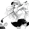 Manga Golf Girl