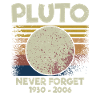 Pluton N’oublie jamais l’astronomie Tee