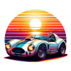 Oldtimer Sonnenuntergang