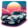 Oldtimer Sonnenuntergang