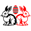 Lapin de Pâques Pâques
