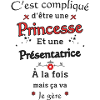 Princesse Présentatrice