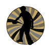 Disc Golfer Frisbee Disc Golfer