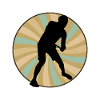 Disc Golfer Frisbee Frisbee