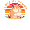 J’aime mon Hamy T-shirt rétro