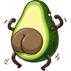 Butt funny Avocado Guac