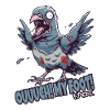Ouch, my foot, zombie dove