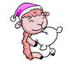 Sheep Tired Sleeping Sleeping Girl