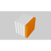 Splitting cube orange