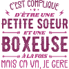 Petite Soeur et Une Boxeuse