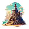 Sandcastle / Building / Playing / Castle / Holiday
