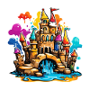 Sandcastle / Building / Playing / Castle / Holiday