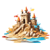 Sandcastle / Building / Playing / Castle / Holiday