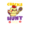 Tennis Pâques poussins me chasser