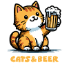 Chats et bière 2 (foncé)