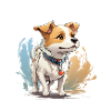 dog walker logo