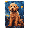 Lagotto Romagnolo Starry Night