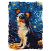 Papillon Chien Nuit Étoilée