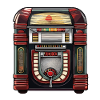 Jukebox / Musical Automaton / Retro / 50s