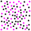 Stern pink schwarz Sterne Geschenkidee