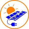 Solar Energy Photovoltaic System Icon