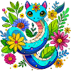 Mignon petit serpent