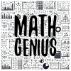 Math Genius Math Genius Math cadeau