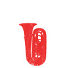 4th of July USA Tuba