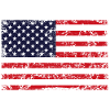 FLAG OF AMERICA retro